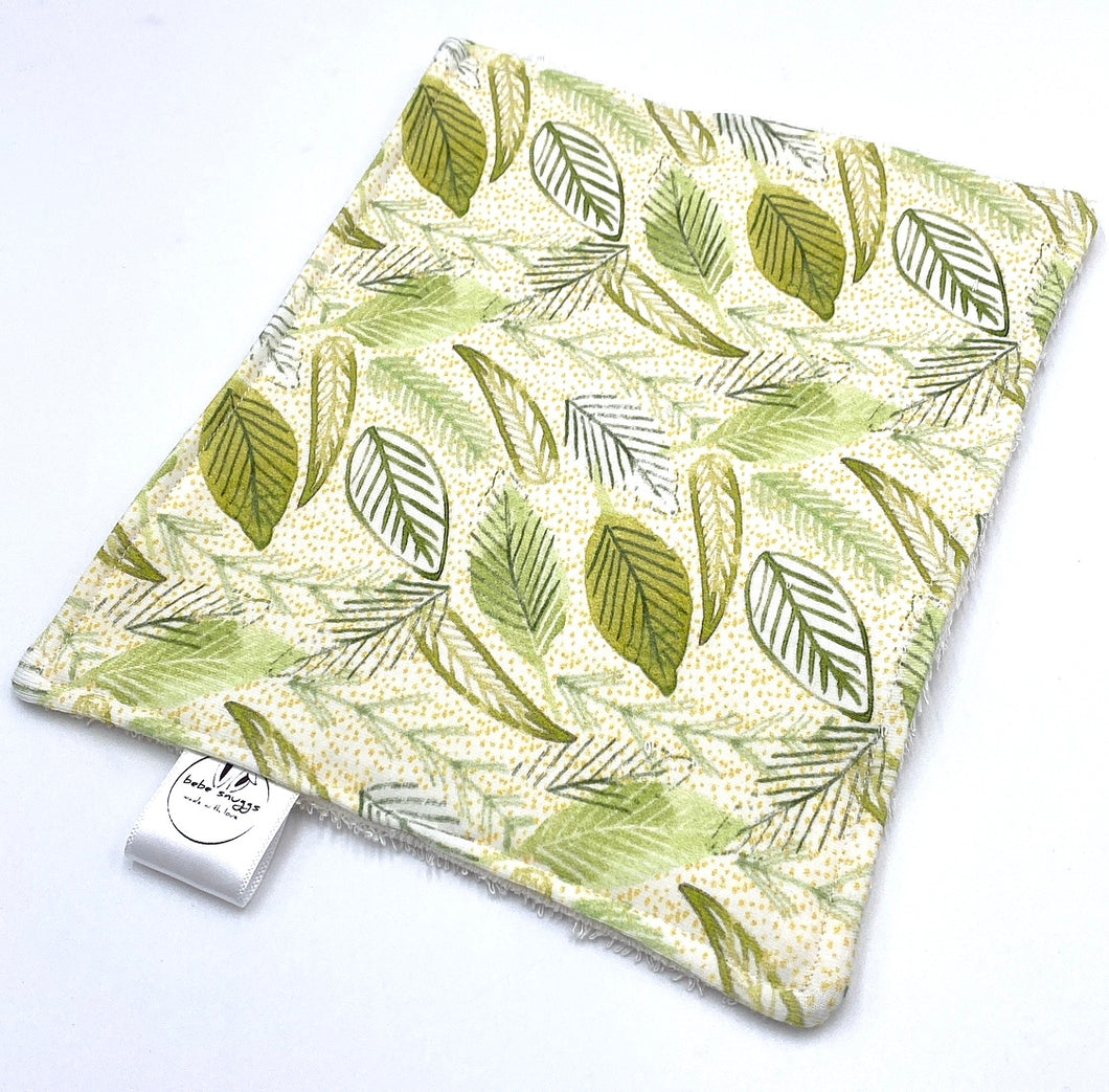 LEAVES bamboo flannel
