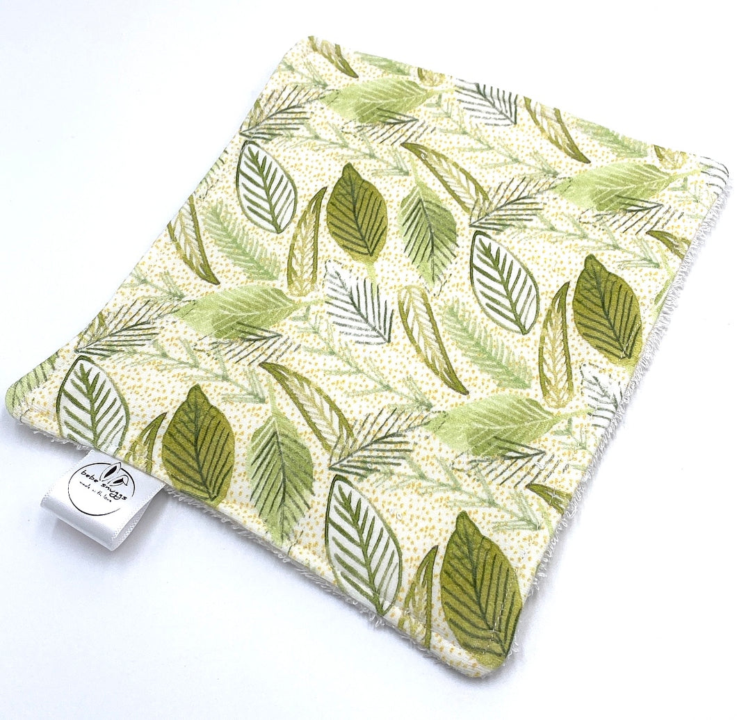 LEAVES bamboo flannel