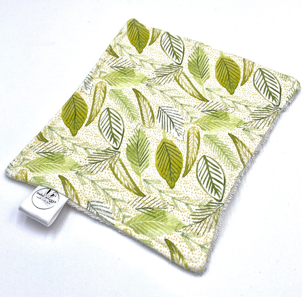 LEAVES bamboo flannel