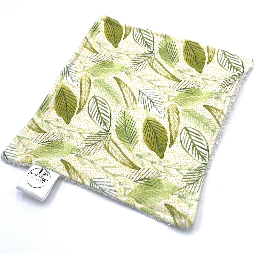 LEAVES bamboo flannel