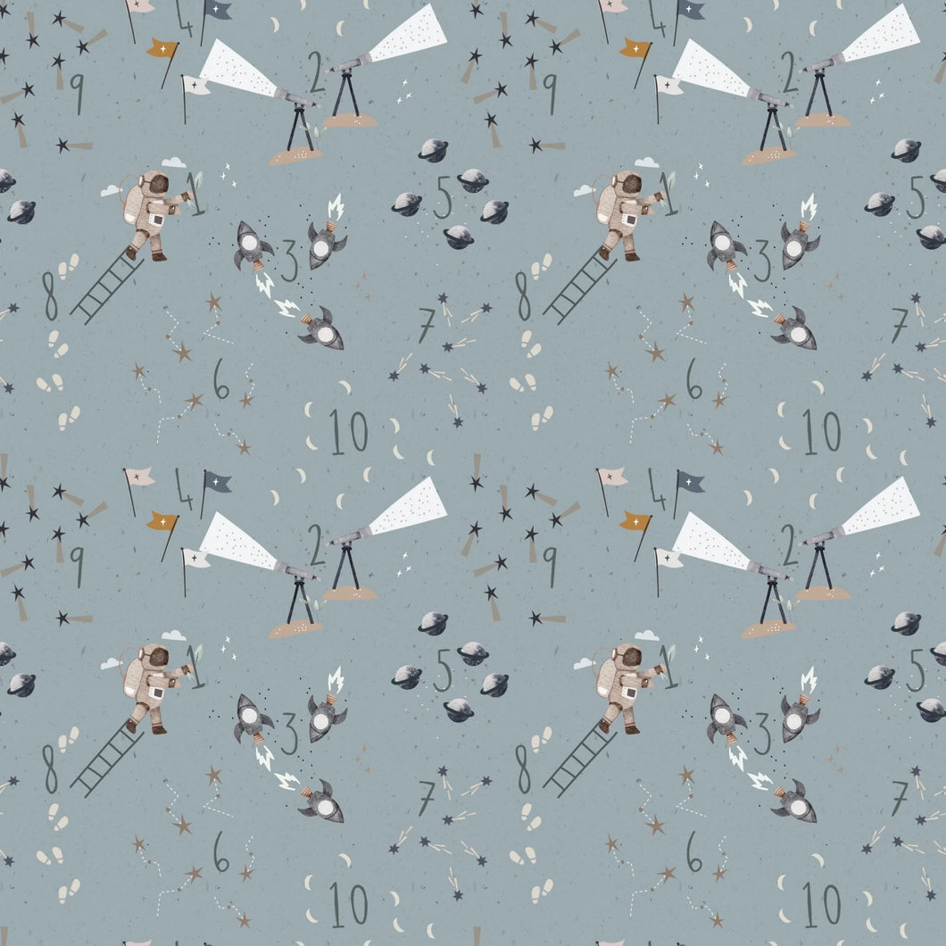 Emma E - Custom Order - Space muslin/teddy
