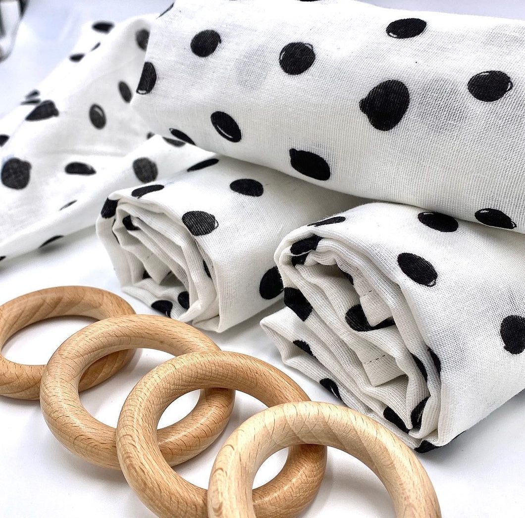 Bebe Muslin Cloths (set of 2)